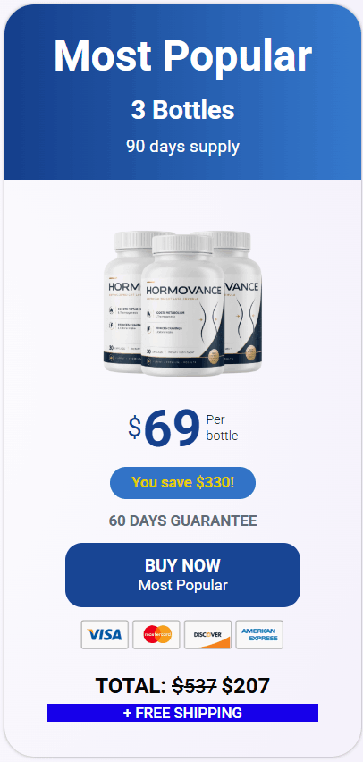 Hormovance 3 bottle 